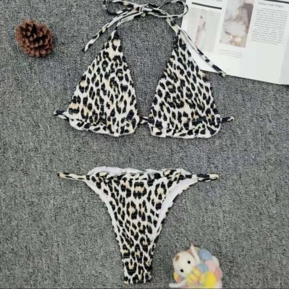 NEW!! 👙 Cheetah Print Two Piece Bikini Set